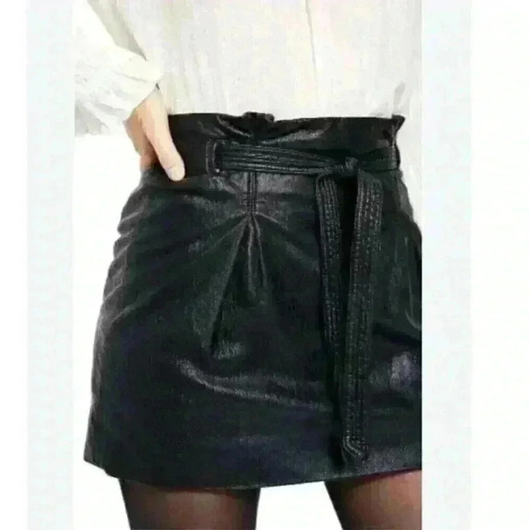 Free People Mini Skirt - Paperbag Style - Picture 4 of 9